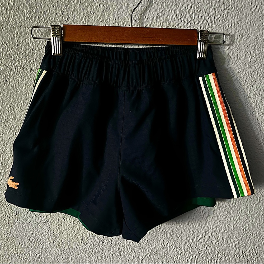 LACOSTE brand new quick-dry 2 layer spandex shorts.